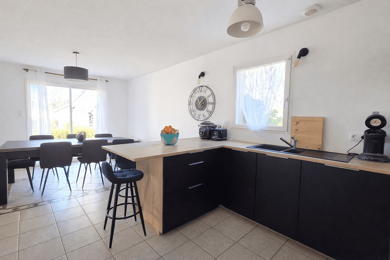 Cuisine moderne et lumineux