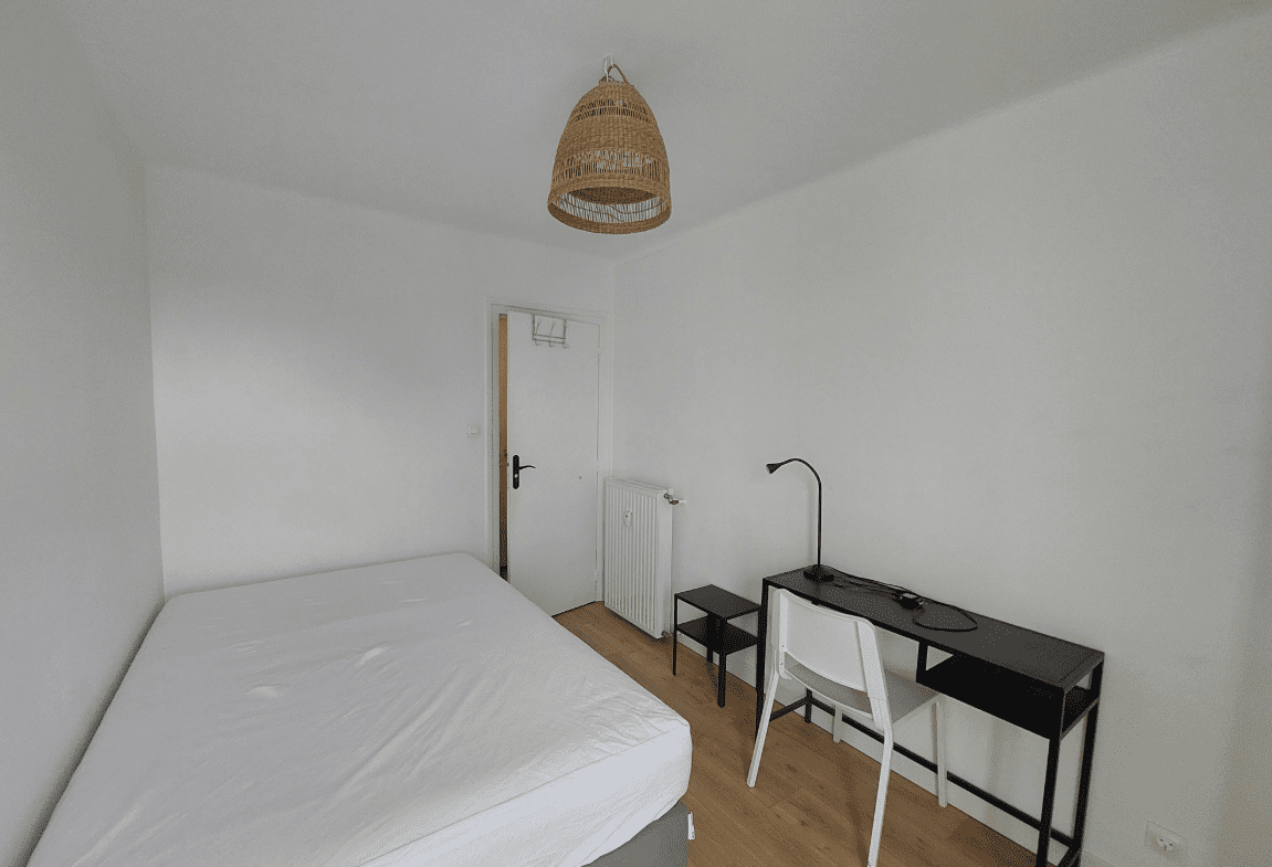 A LOUER – CHAMBRE MEUBLEE BAIL A l’ANNEE – 9.13 m² – VANNES
