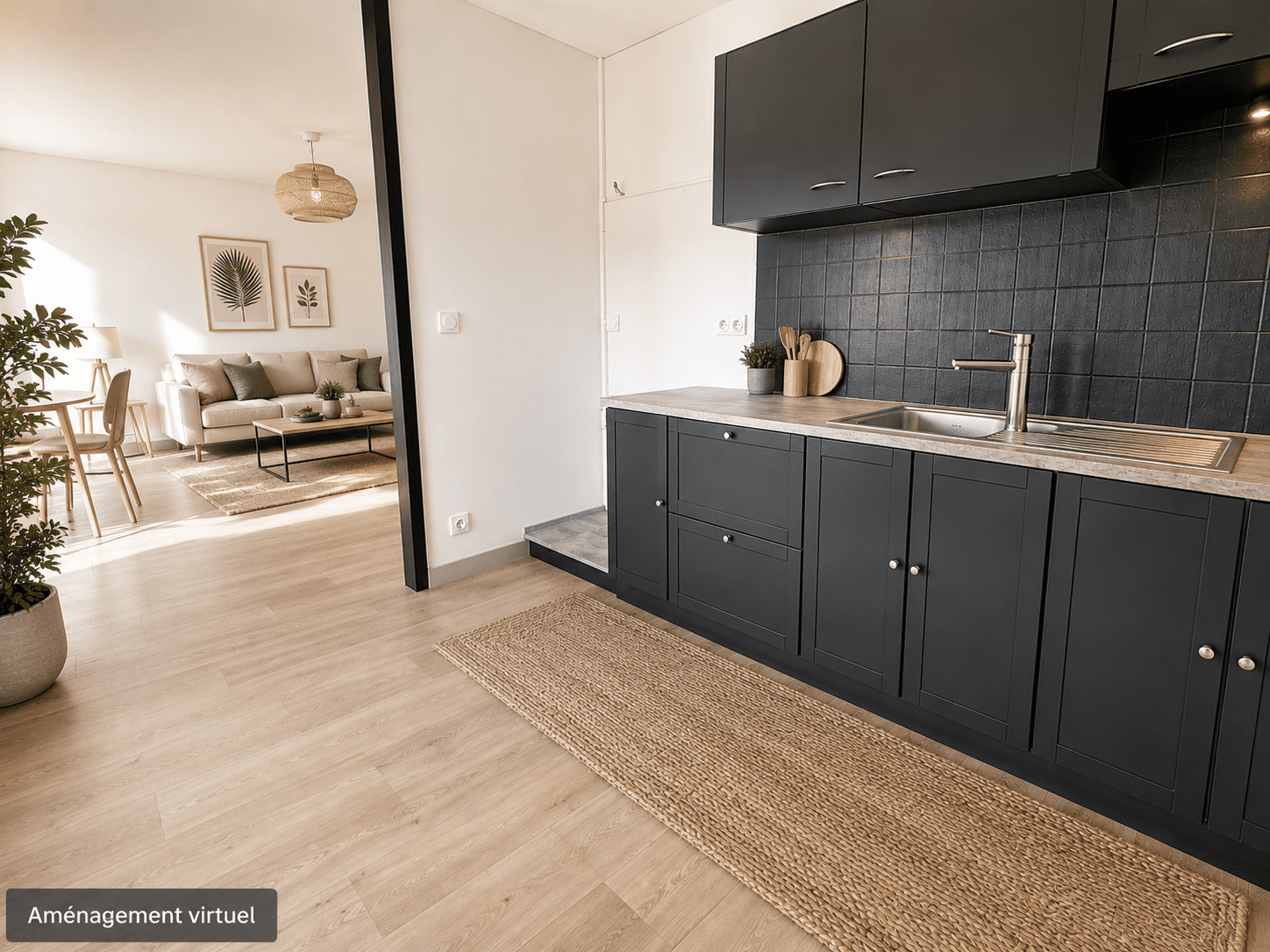 bzh-habitation-appartement-T2-avendre-vannes (4) Appartement 2 pièce(s) 50 m² – terrasse- gare de VANNES