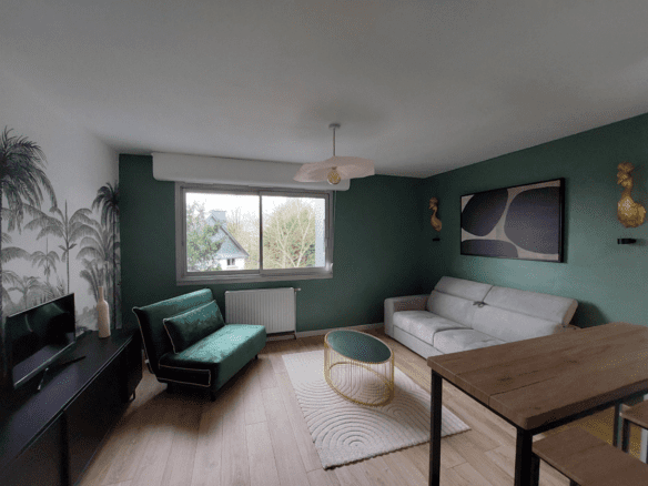 VANNES – studio meublé – 24.52 m²