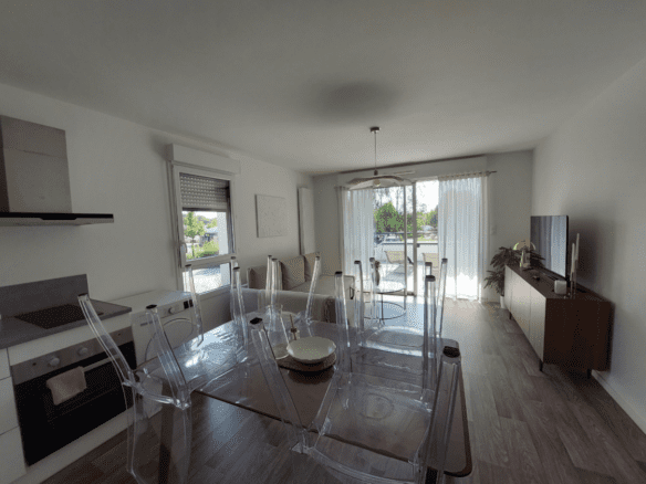 A LOUER – T2 NON MEUBLE – 43.16 m² – PLESCOP