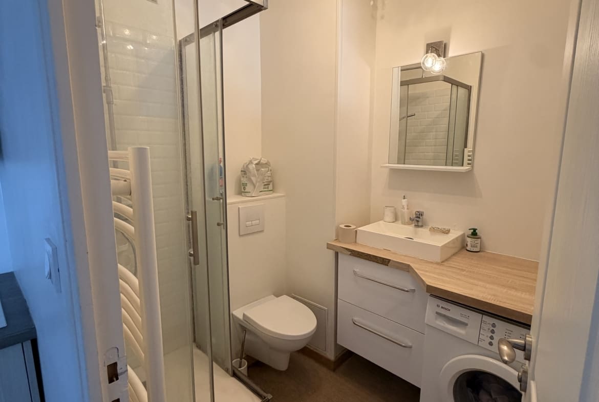VANNES – T2 meublé à louer – 2 pièces – 30.48 m²