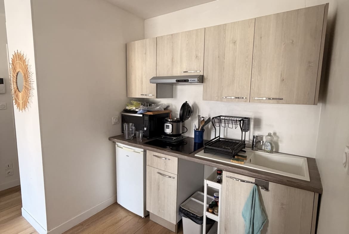VANNES – T2 meublé à louer – 2 pièces – 30.48 m²
