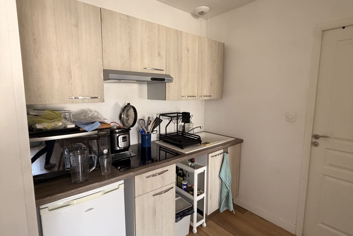 VANNES – T2 meublé à louer – 2 pièces – 30.48 m²
