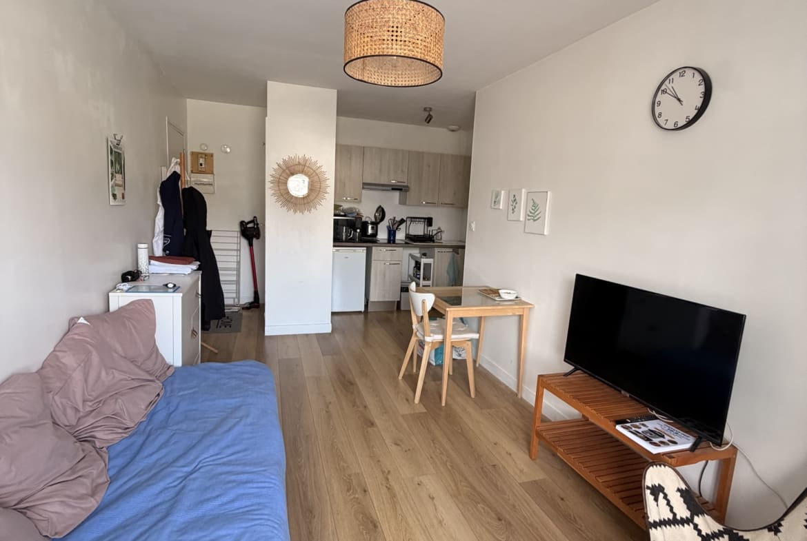 VANNES – T2 meublé à louer – 2 pièces – 30.48 m²