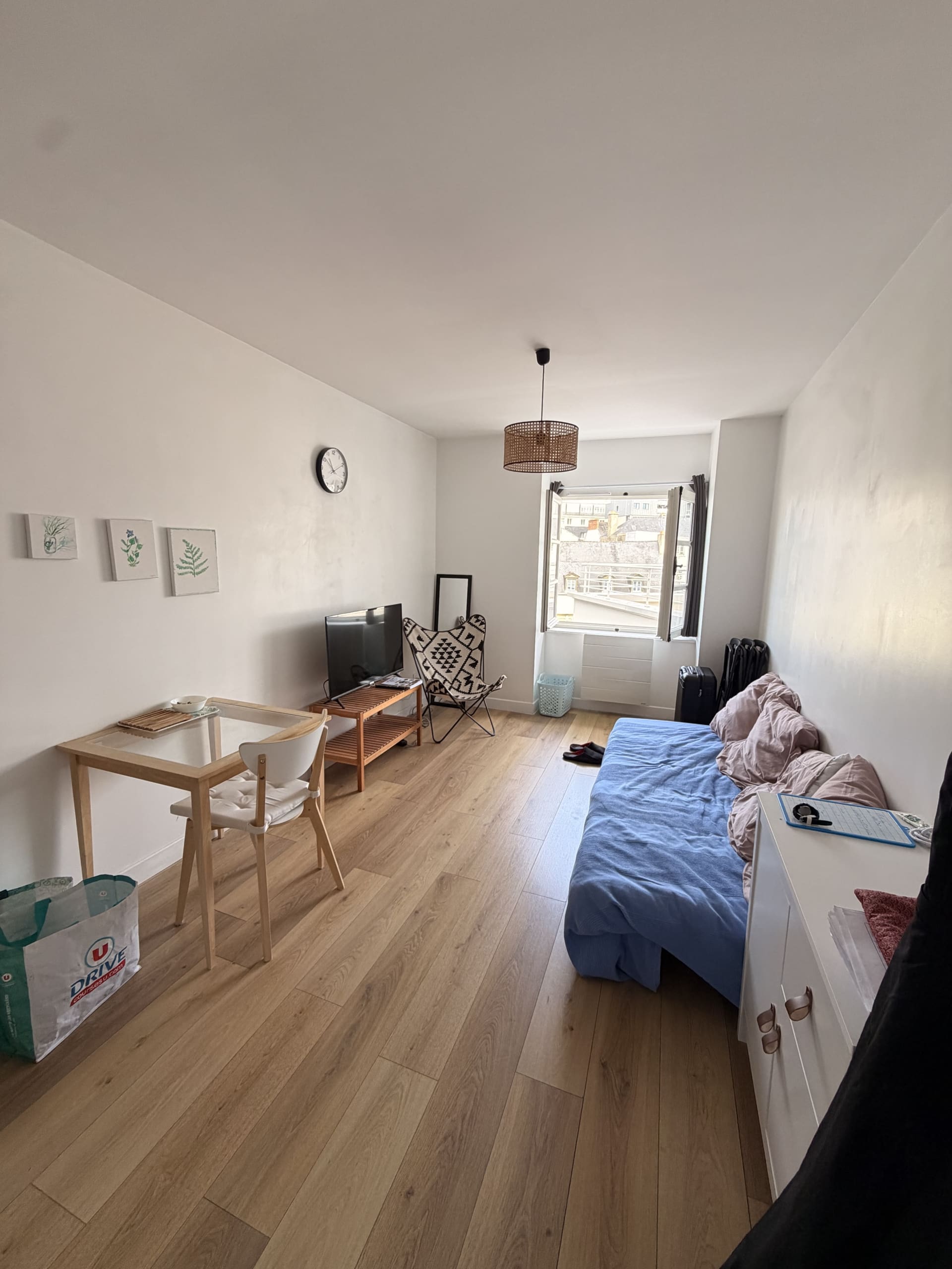 VANNES – T2 meublé à louer – 2 pièces – 30.48 m²