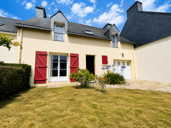Charmante Maison 3 chambres – jardin et garage -Vannes Nord