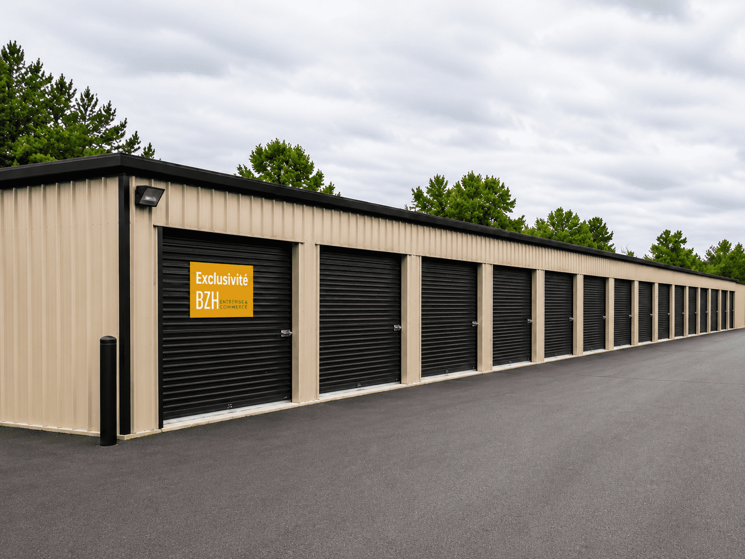 EXCLUSIVITÉ – À VENDRE – ENSEMBLE IMMOBILIER LOUÉ – 38 CELLULES / BOX