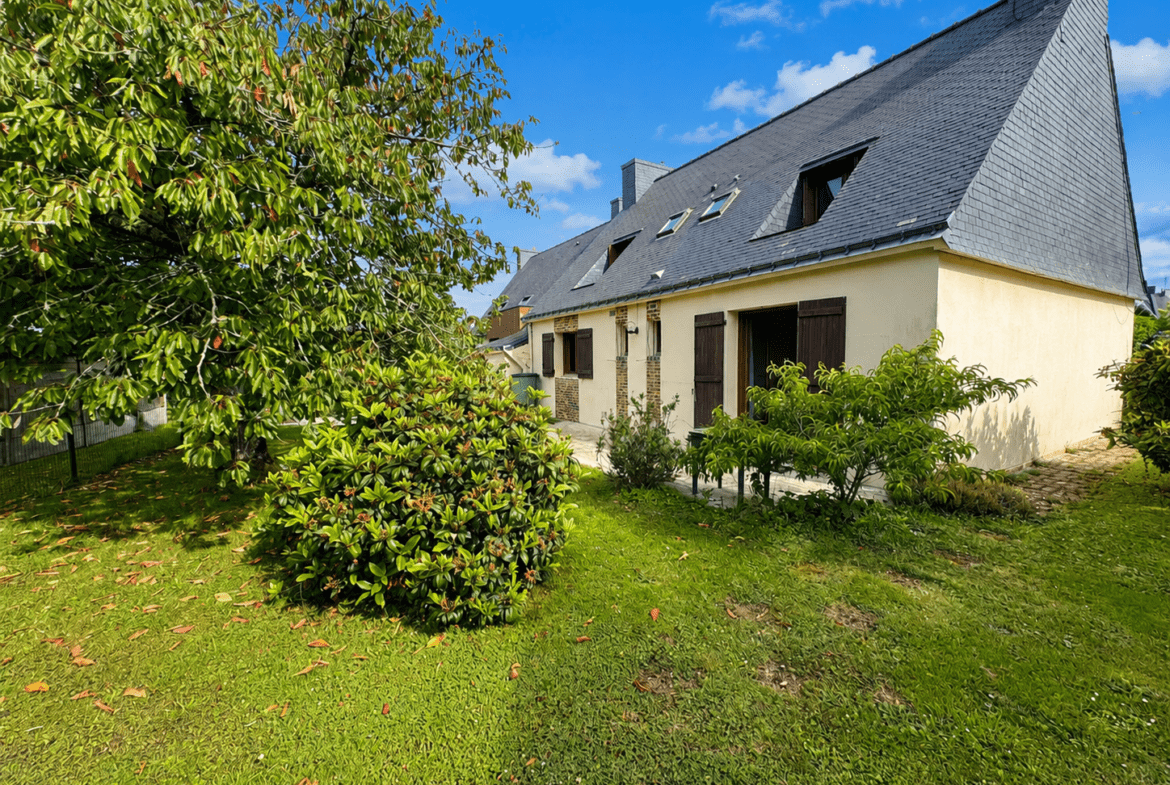 Maison Vannes Ouest – 3 chambres – jardin – garage -102 m²