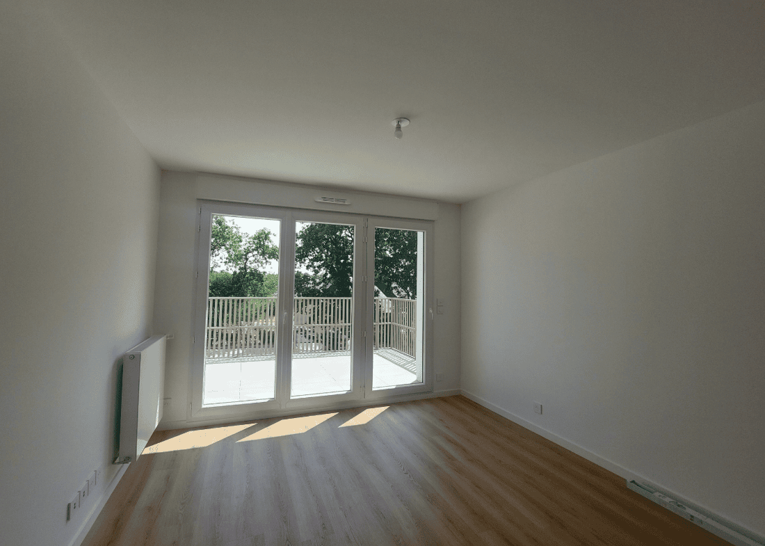 A LOUER – T2 NON MEUBLE – 42.19 m² – THEIX NOYALO
