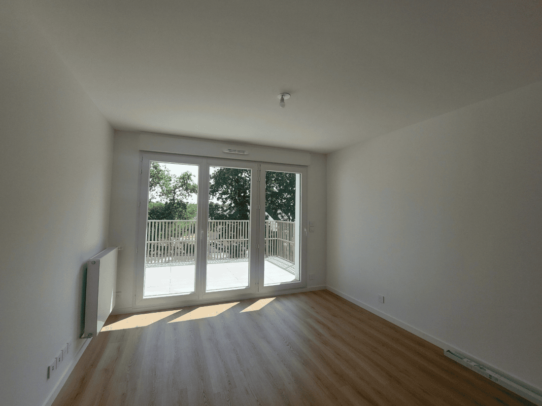 1 A LOUER – T2 NON MEUBLE – 42.19 m² – THEIX NOYALO