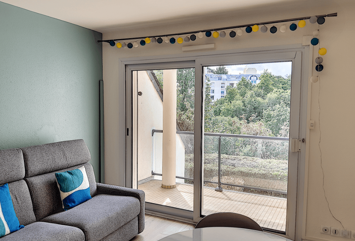 VANNES – T2 meublé à louer – 2 pièces – 35.38 m²