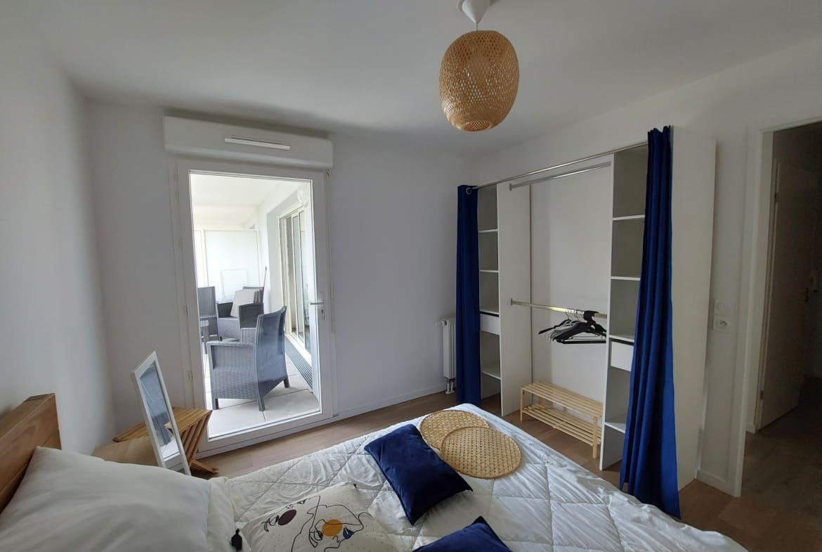 A LOUER – T2 RECENT MEUBLE – 41.34 m² – VANNES