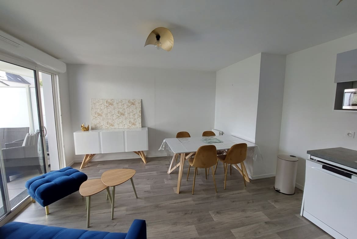 A LOUER – T2 RECENT MEUBLE – 41.34 m² – VANNES