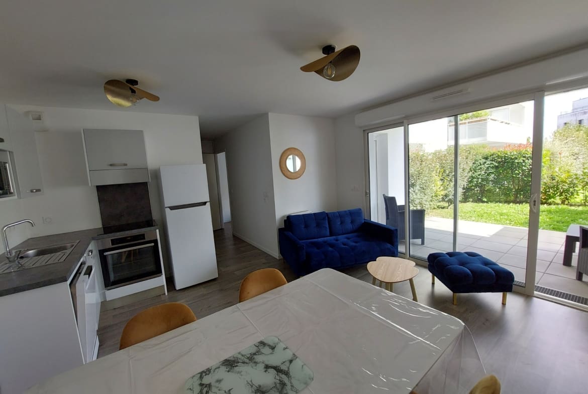 A LOUER – T2 RECENT MEUBLE – 41.34 m² – VANNES