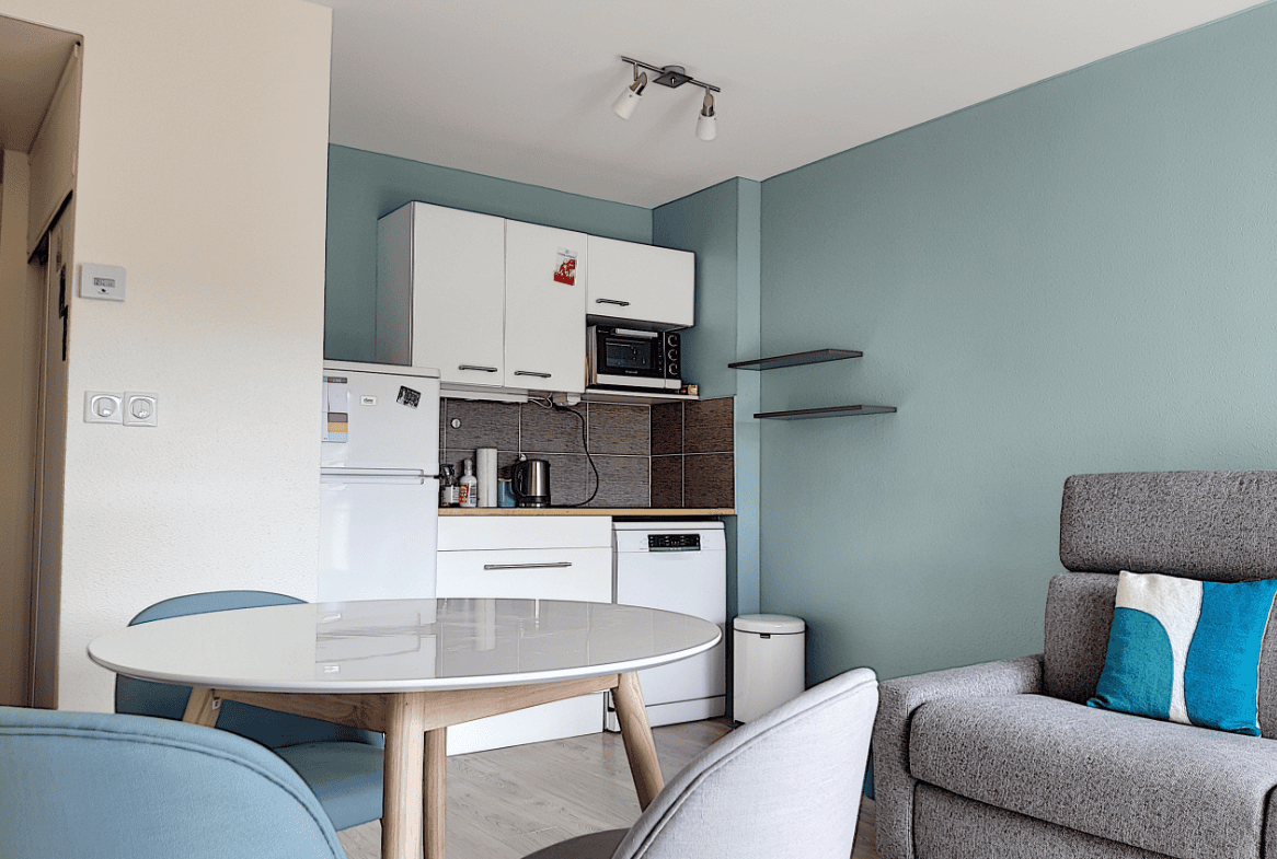VANNES – T2 meublé à louer – 2 pièces – 35.38 m²