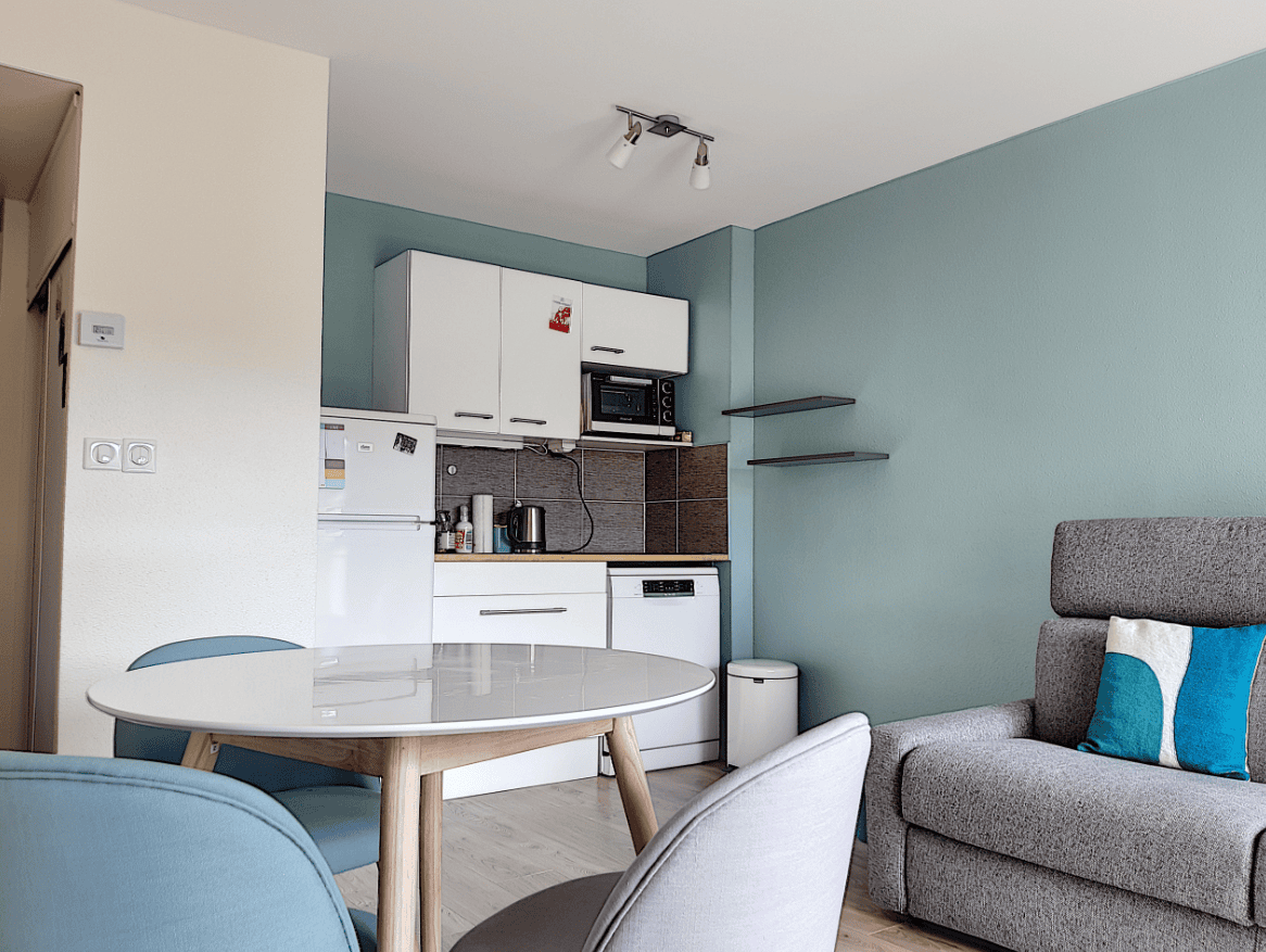 3 VANNES – T2 meublé à louer – 2 pièces – 35.38 m²