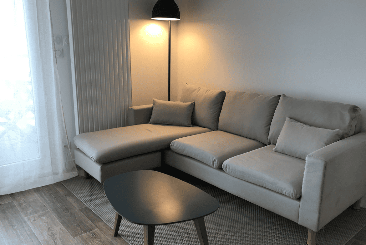 VANNES – T2 meublé à louer – 2 pièces – 42.79 m²