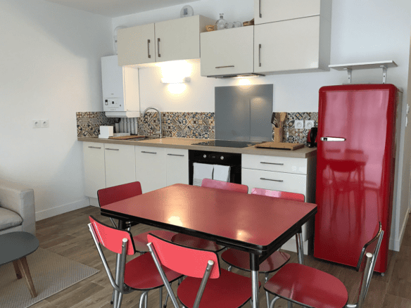 VANNES – T2 meublé à louer – 2 pièces – 42.79 m²