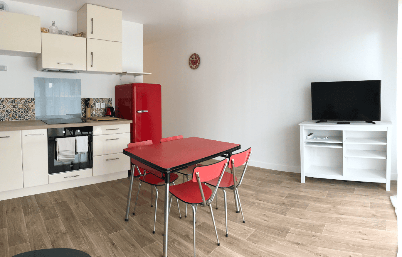VANNES – T2 meublé à louer – 2 pièces – 42.79 m²