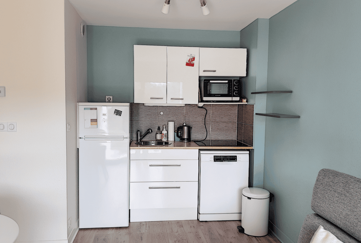 VANNES – T2 meublé à louer – 2 pièces – 35.38 m²