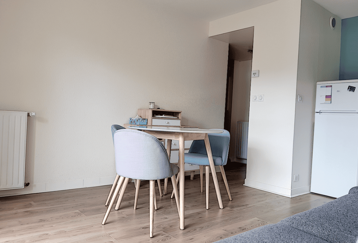 VANNES – T2 meublé à louer – 2 pièces – 35.38 m²