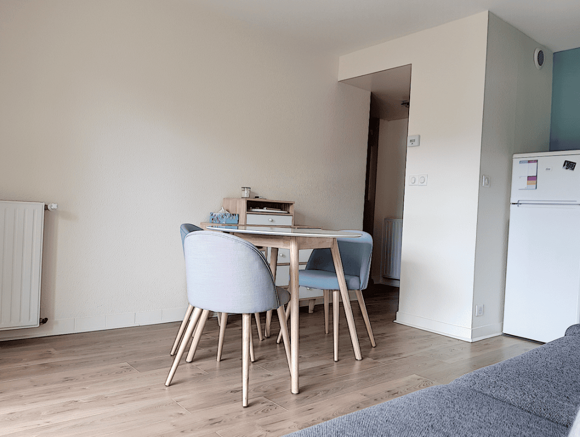 7 VANNES – T2 meublé à louer – 2 pièces – 35.38 m²