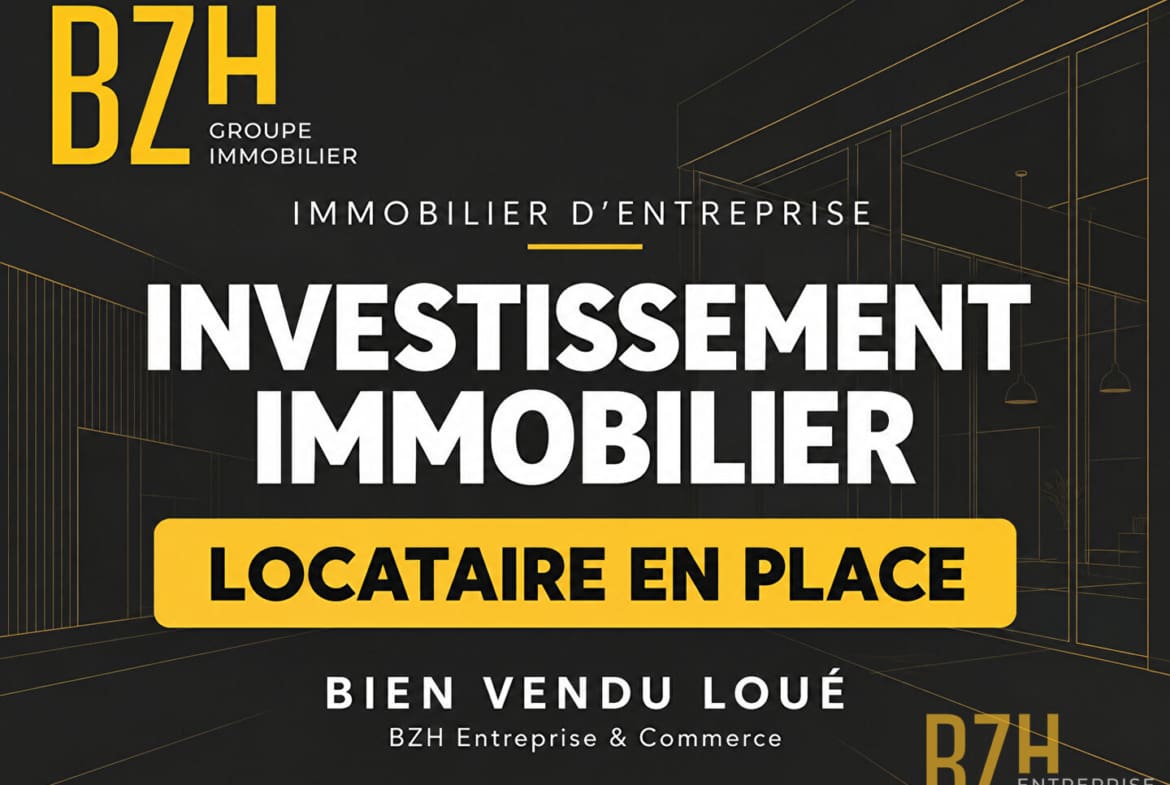 EXCLUSIVITÉ – À VENDRE – ENSEMBLE IMMOBILIER LOUÉ – 38 CELLULES / BOX