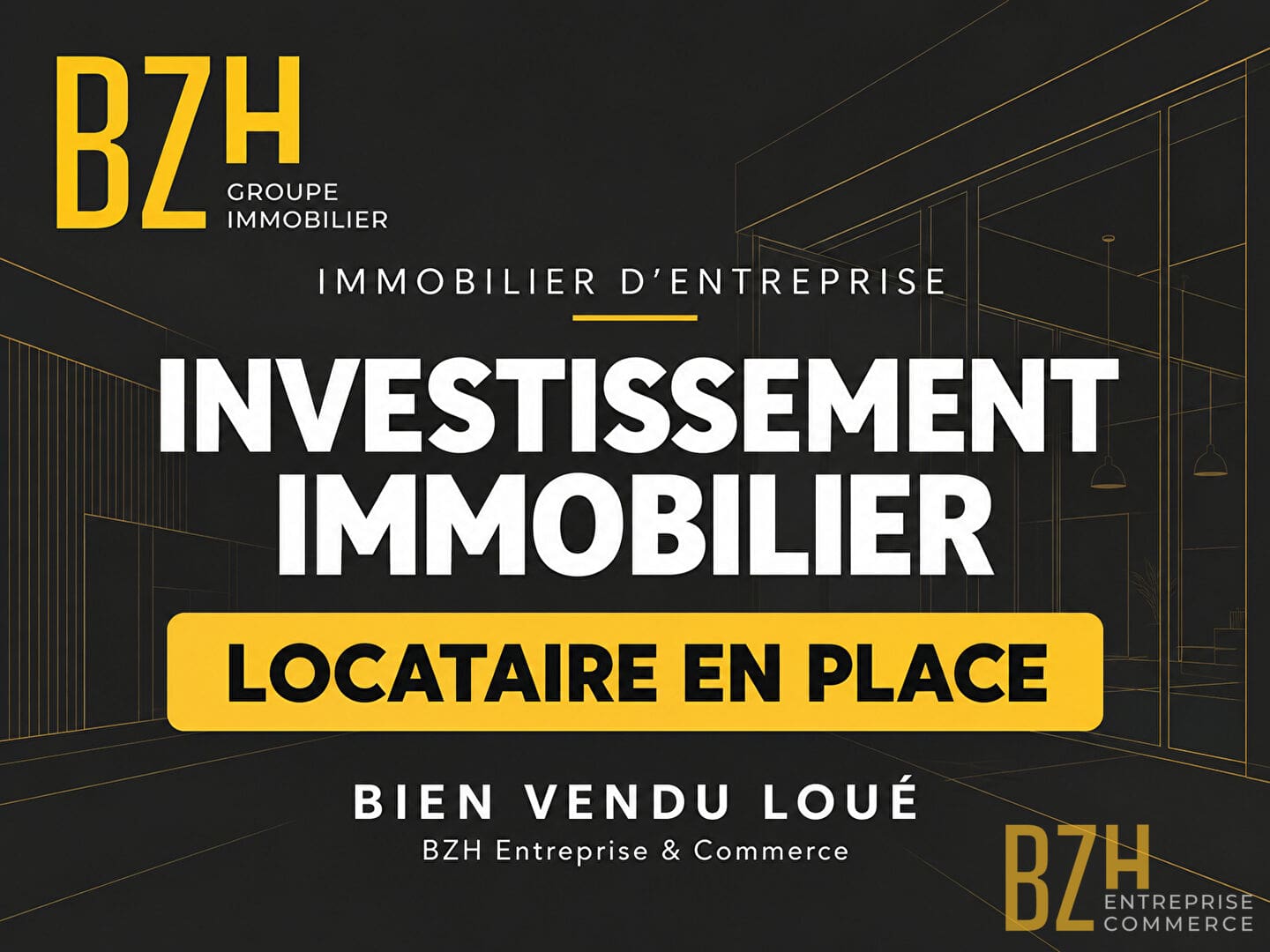 LOCAL POUR INVESTISSEURS – RENTABILITE IMMEDIATE