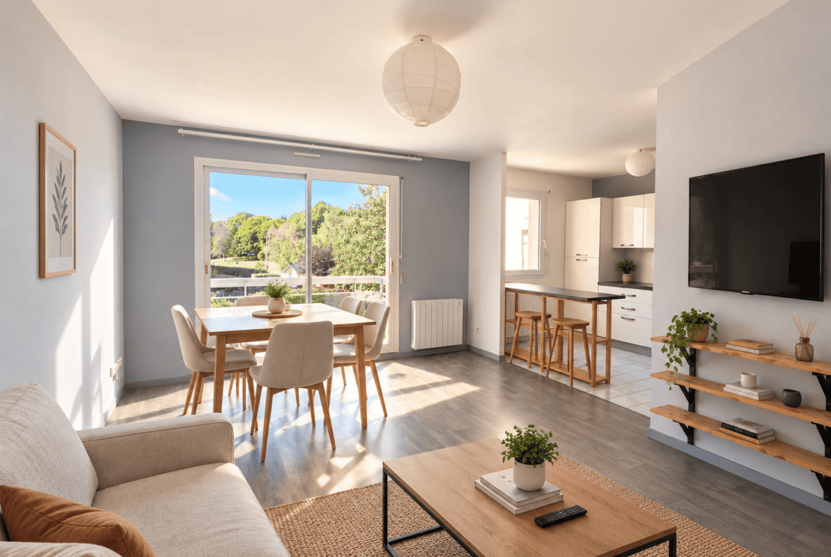 Appartement Vannes – 2 pièce(s) – 45.31 m2