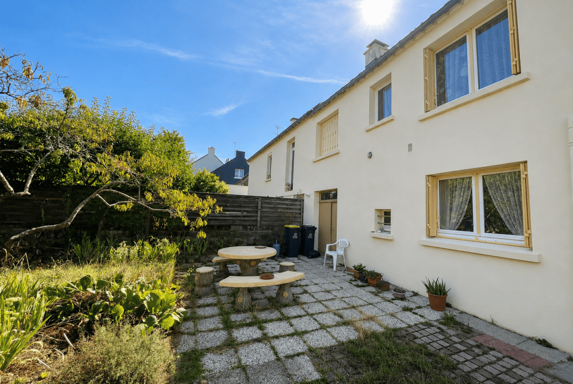 Maison Vannes Nord – grand jardin – 3 chambres – potentiel de division