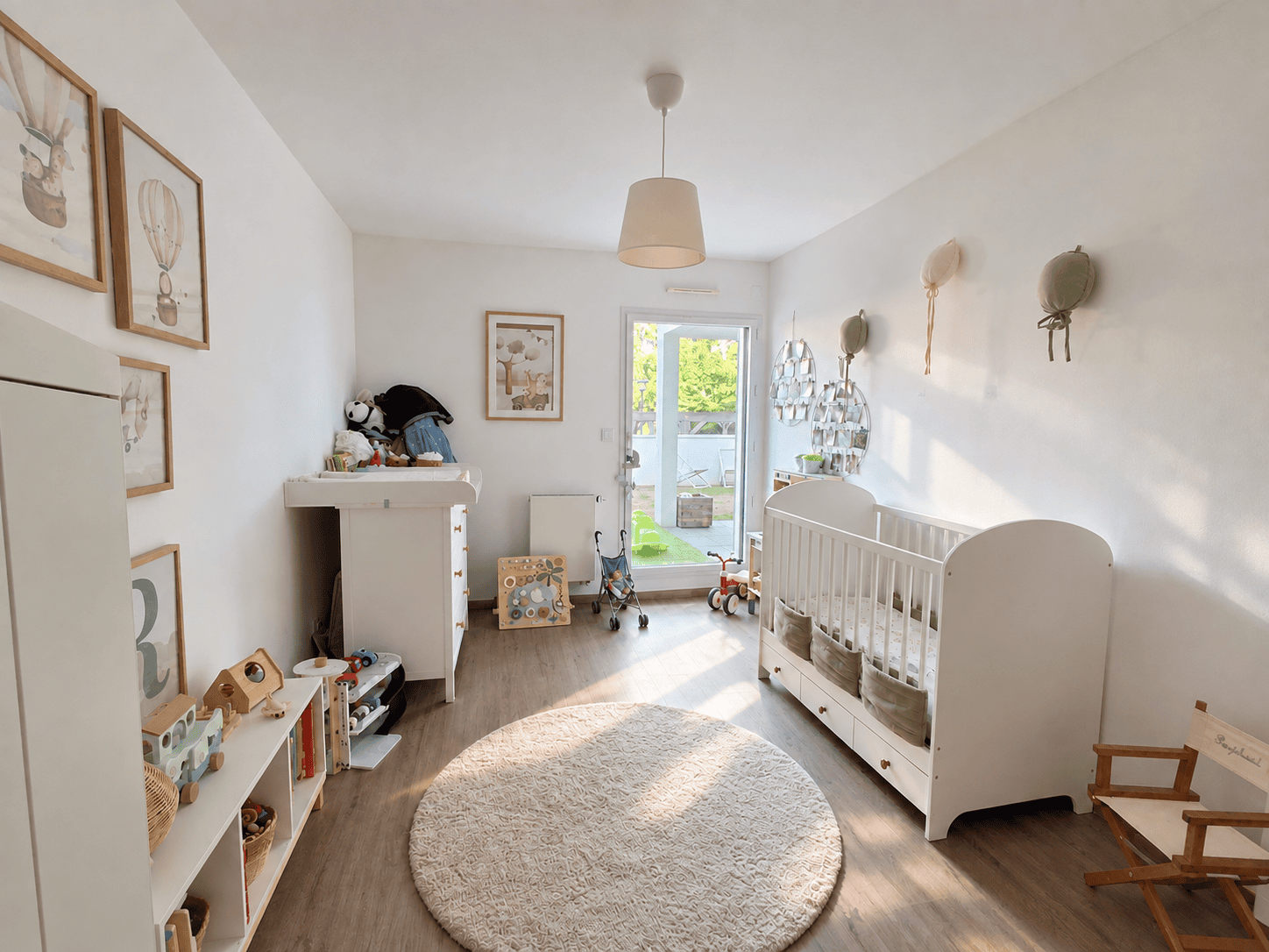 chambre 1 Appartement Vannes de 61.84 m² rez de jardin – 2 chambres – garage