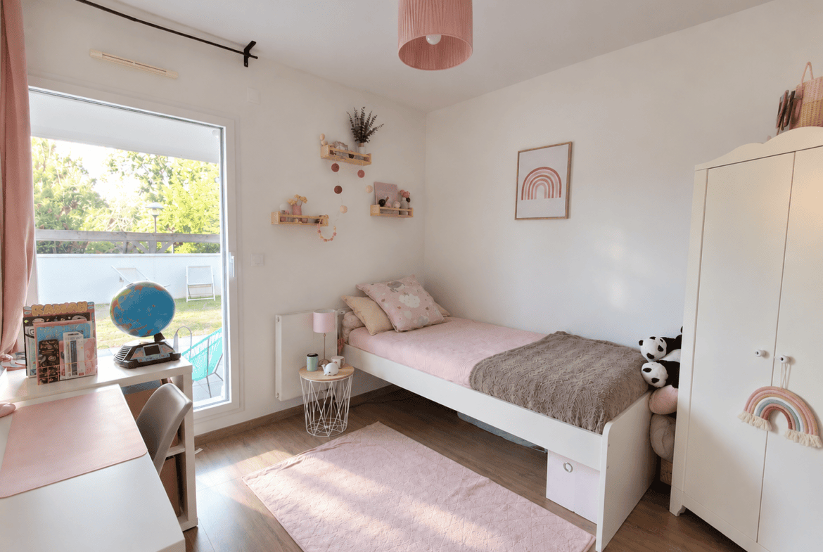 Appartement Vannes de 61.84 m² rez de jardin – 2 chambres – garage