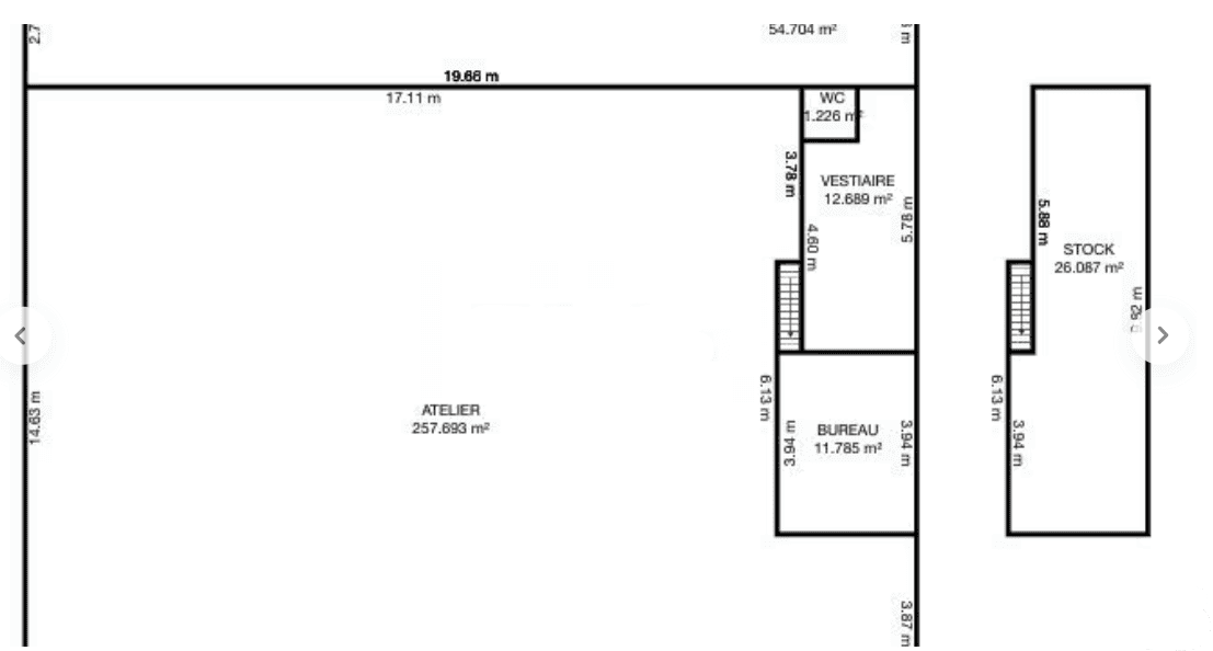 A LOUER – 300 m² – LORIENT LA BASE