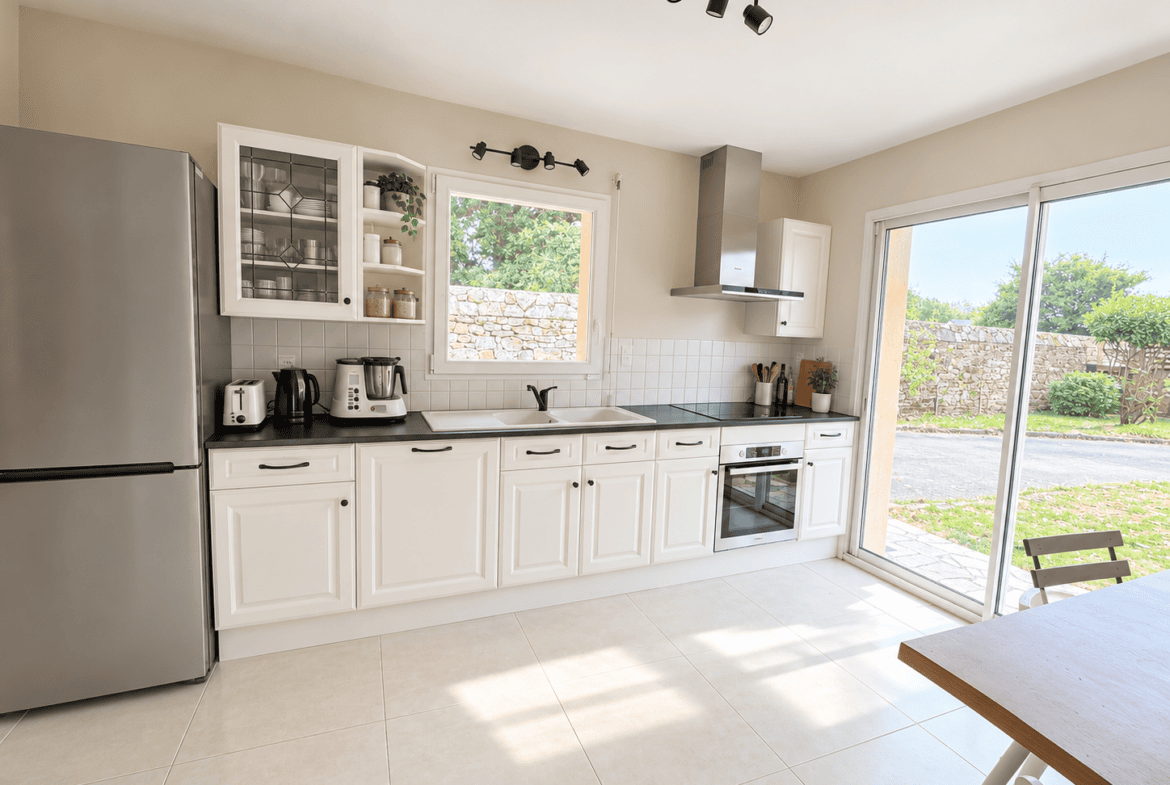 Maison SENE 7 pièce(s) 134.26 m² – double garage – jardin clos de 715 m²