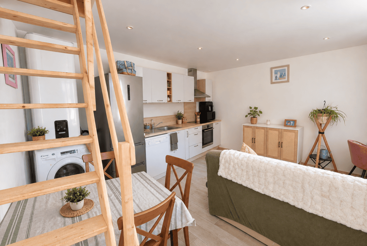 Maison Vannes 36m²- jardin de 100m² – rénovée