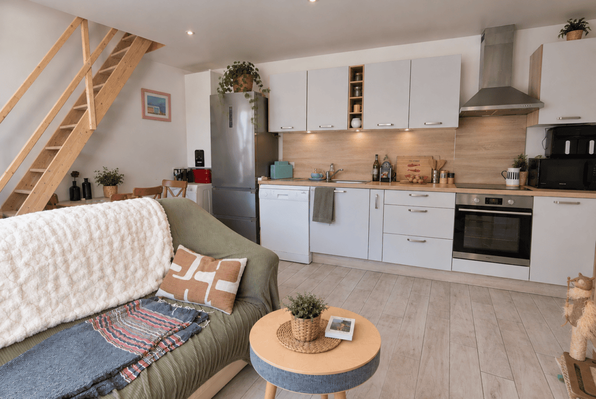 Maison Vannes 36m²- jardin de 100m² – rénovée